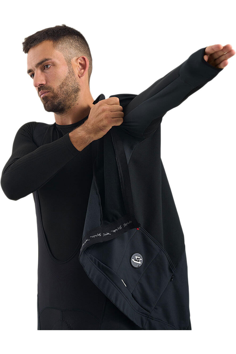 Spiuk cortavientos ciclismo hombre CHAQUETA TOP TEN HOMBRE vista trasera