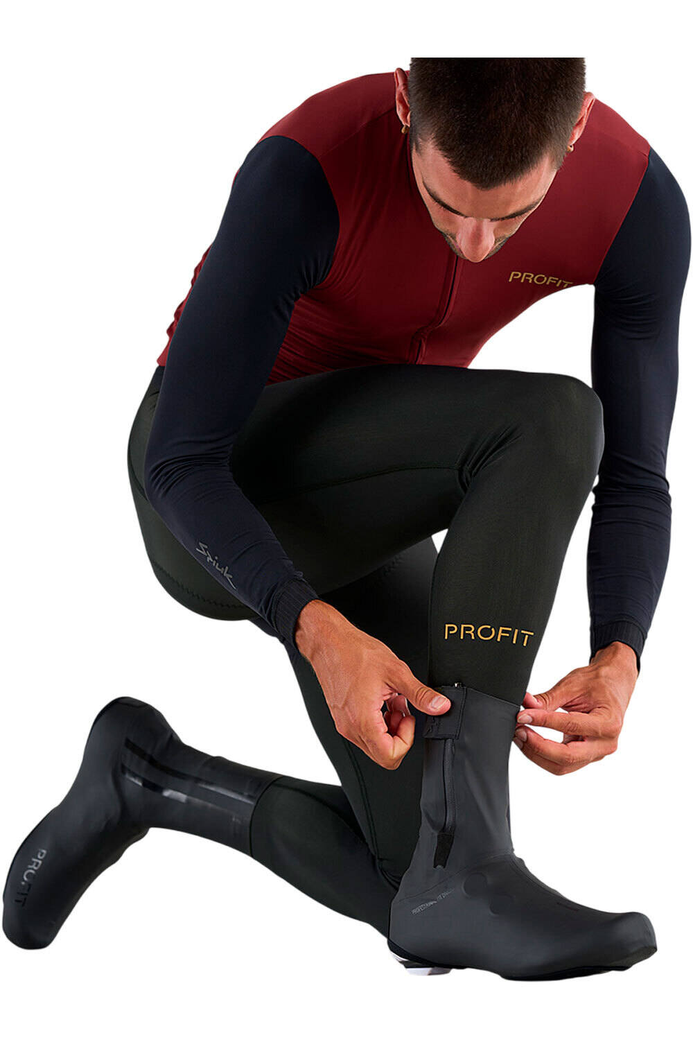 Spiuk cubrezapatillas ciclismo CUBRE ZAPATILLAS PROFIT COLD&RAIN UNISEX vista frontal