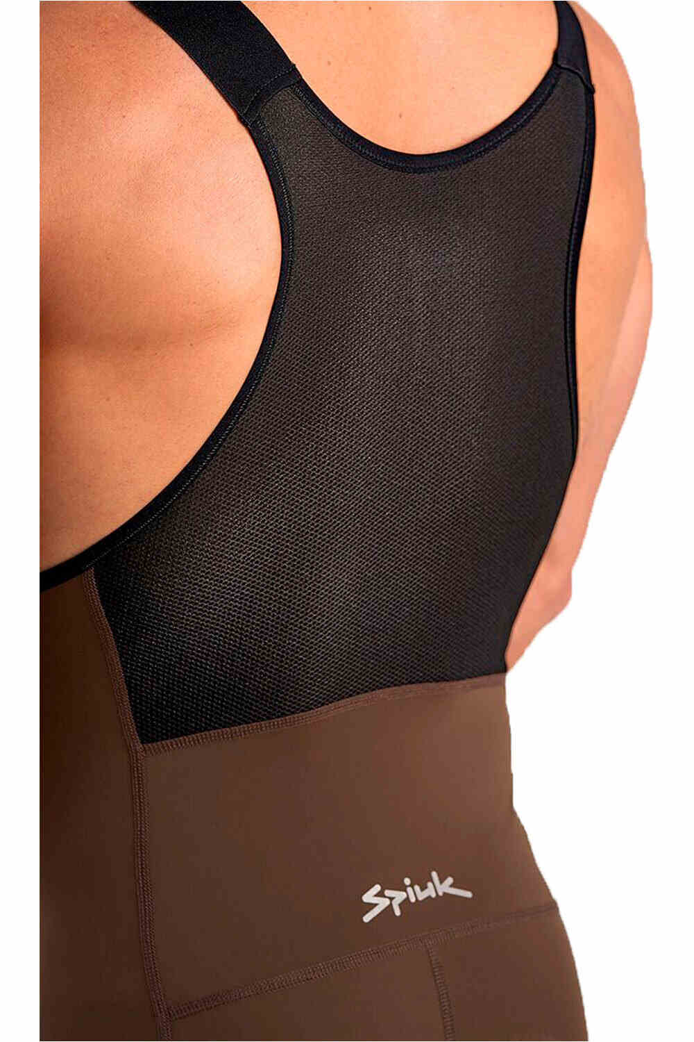 Spiuk culotte corto hombre CULOTE CORTO C/T 400 vista trasera