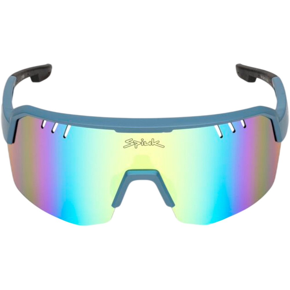 Spiuk gafas ciclismo LYRA AZUL LENTE ESPEJO AMARILLO 01