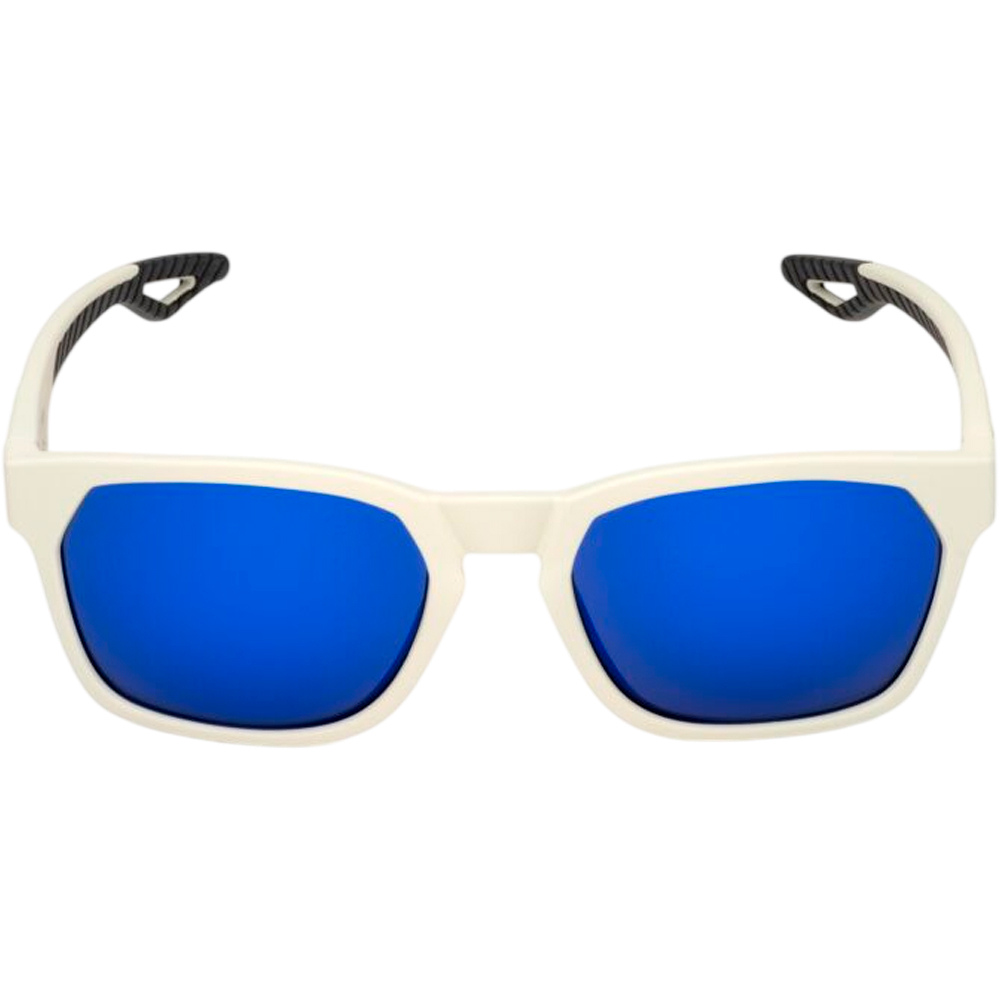Spiuk gafas ciclismo NAUKA BLANCO LENTE ESPEJO AZUL 01