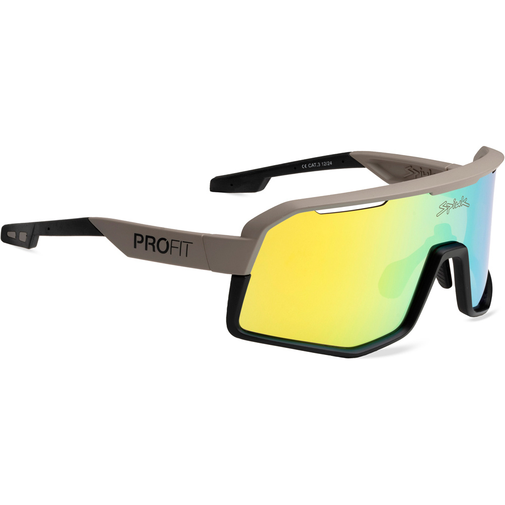Spiuk gafas ciclismo PROFIT 3 FULL AMARILLO vista frontal