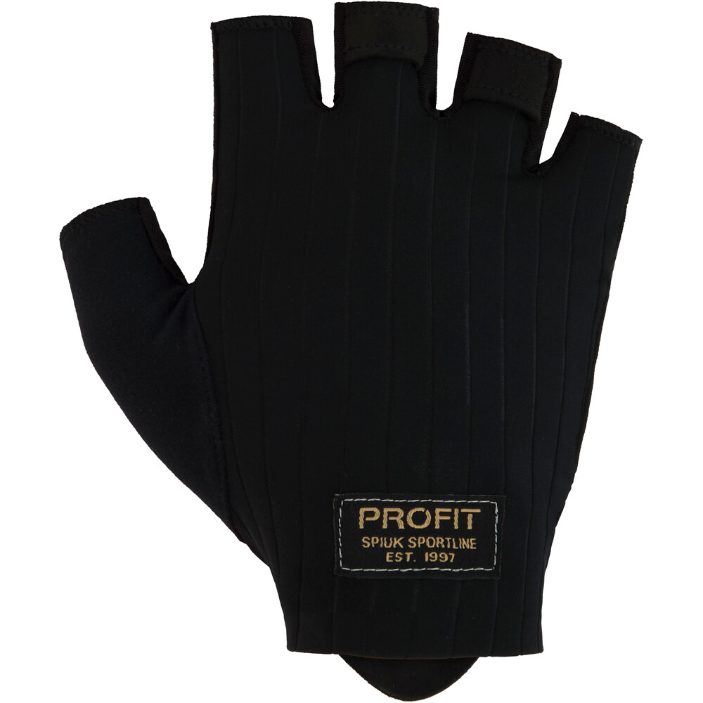 Spiuk guantes cortos ciclismo GUANTE CORTO PROFIT SUMMER UNISEX vista frontal