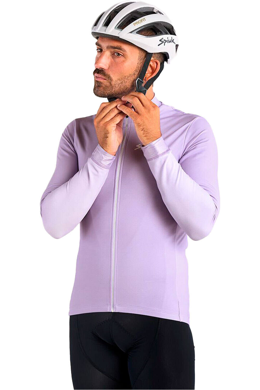 Spiuk maillot manga larga hombre MAILLOT M/L AUNIC vista frontal