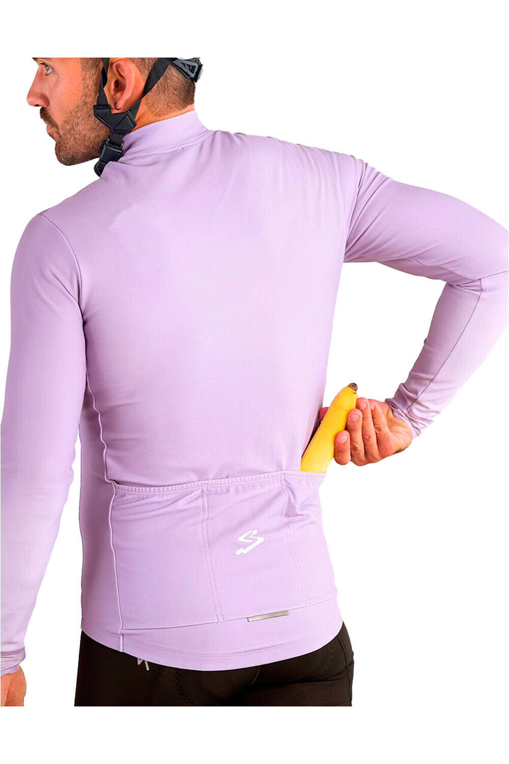 Spiuk maillot manga larga hombre MAILLOT M/L AUNIC vista trasera