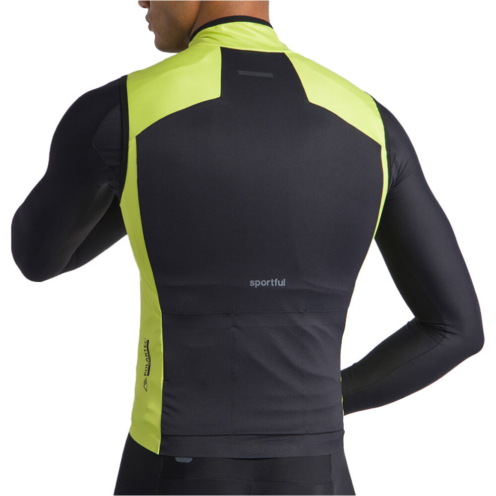 Sportful chaleco ciclismo cortavientos FIANDRE 2 VEST vista trasera
