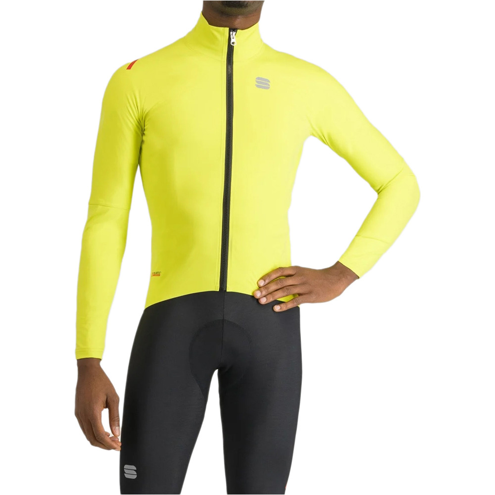 Sportful cortavientos ciclismo hombre FIANDRE PRO 2 JACKET LONG SLEEVES vista frontal