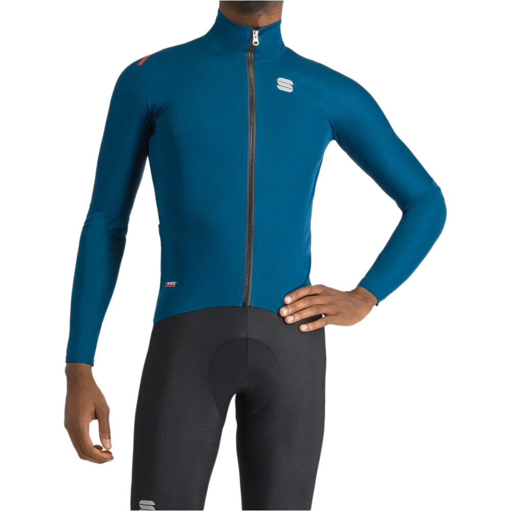 Sportful cortavientos ciclismo hombre FIANDRE PRO 2 JACKET LONG SLEEVES vista frontal