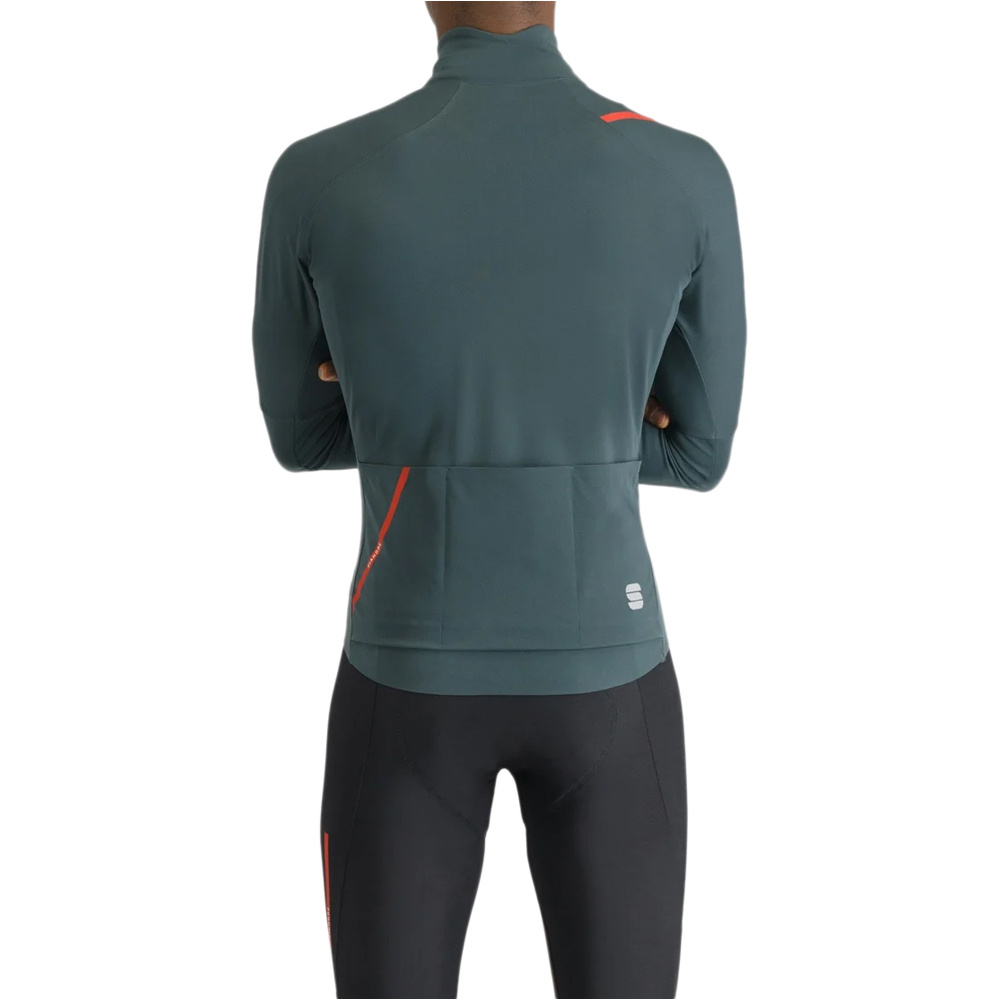 Sportful cortavientos ciclismo hombre FIANDRE PRO 2 JACKET LONG SLEEVES vista trasera