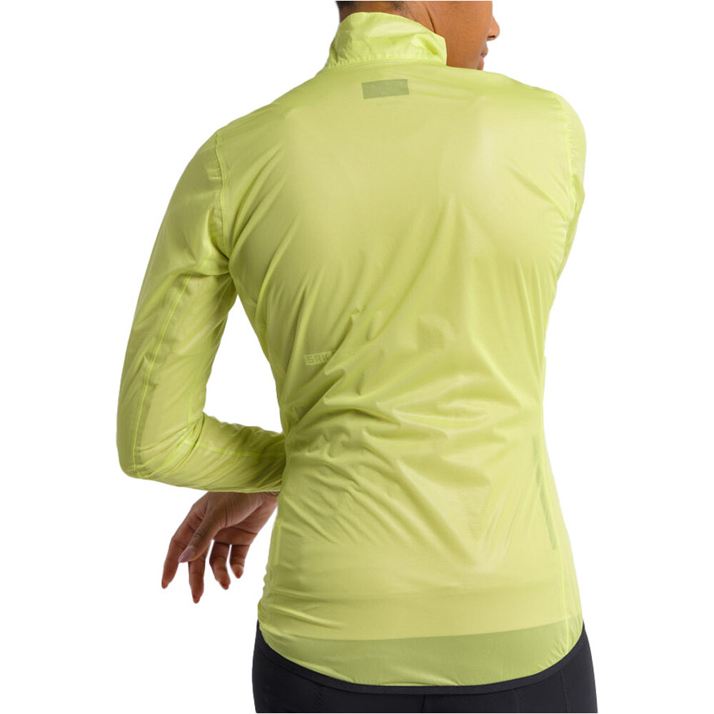 Sportful cortavientos ciclismo mujer AQUA LIGHT  W JACKET vista trasera