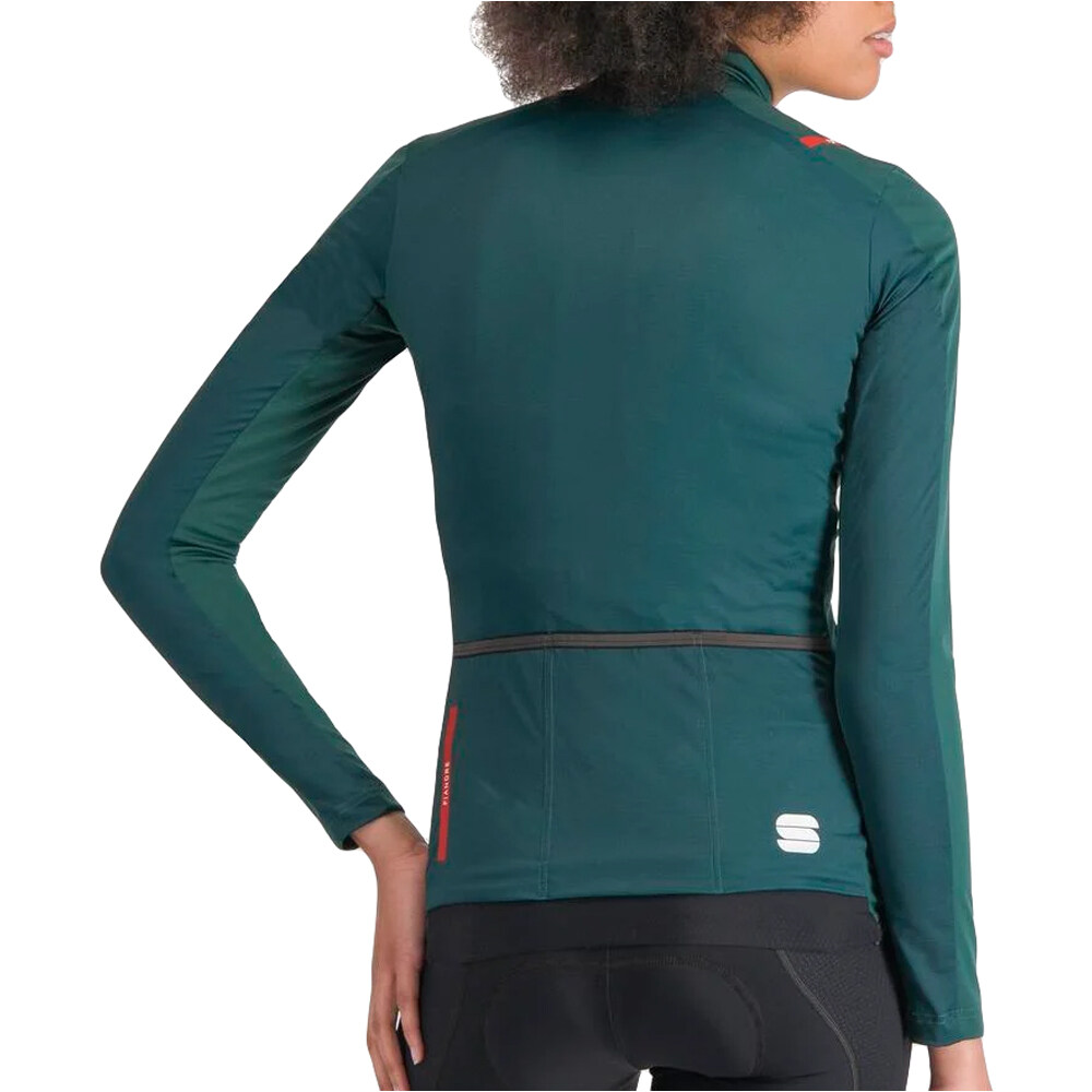 Sportful cortavientos ciclismo mujer FIANDRE LIGHT W JACKET vista trasera