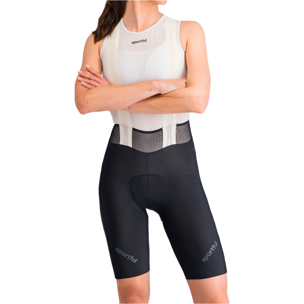 Sportful culotte corto mujer HYPEREPIC W BIBSHORT vista frontal