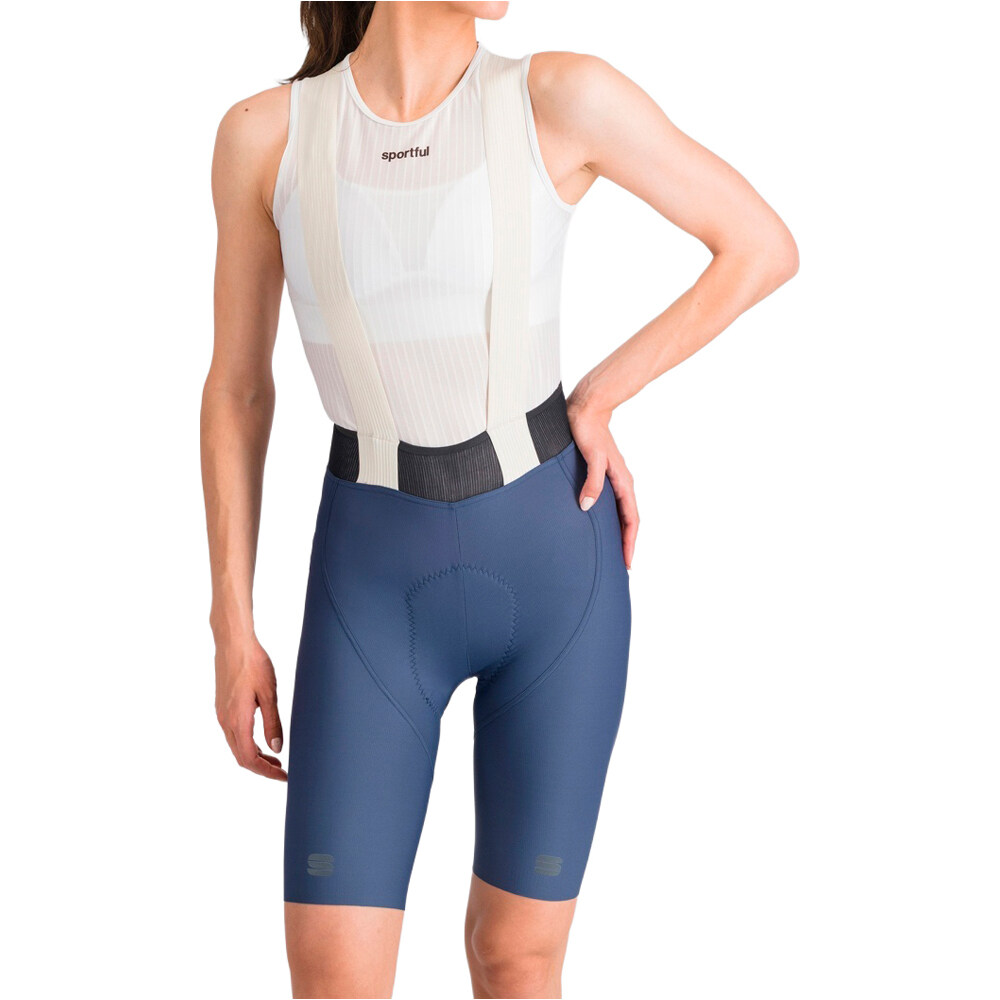 Sportful culotte corto mujer LTD 2 W BIBSHORT vista frontal