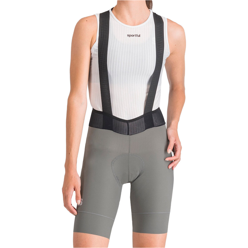 Sportful culotte corto mujer SRK W BIBSHORT vista frontal
