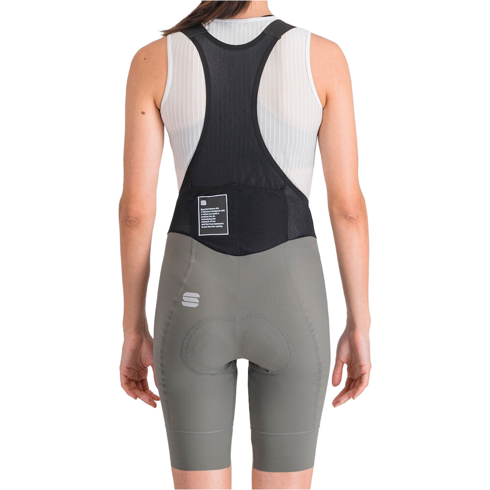 Sportful culotte corto mujer SRK W BIBSHORT vista trasera