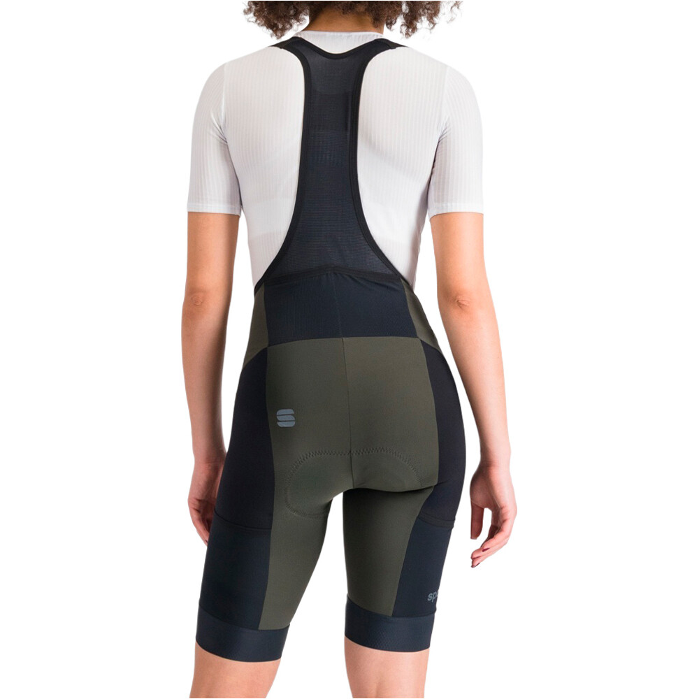 Sportful culotte corto mujer SUPERGIARA 2 W BIBSHORT. vista trasera