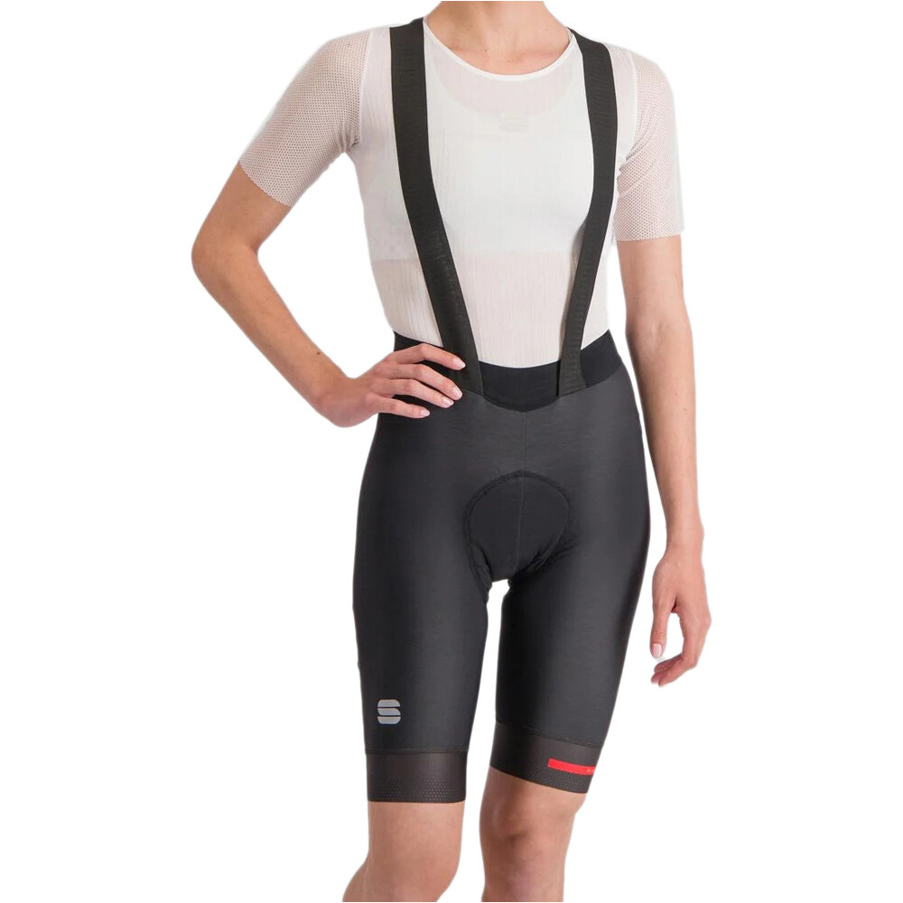 Sportful culotte largo mujer FIANDRE W BIBSHORT vista frontal