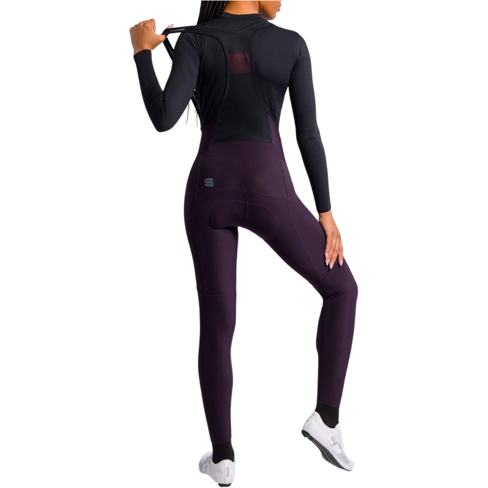 Sportful culotte largo mujer PULSE W BIBTIGHT vista trasera