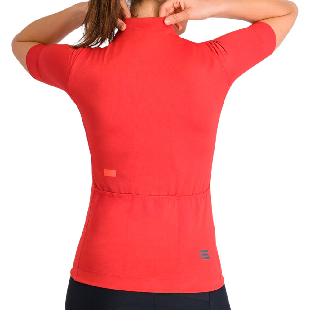 Sportful maillot manga corta mujer CLASSIC W JERSEY vista trasera