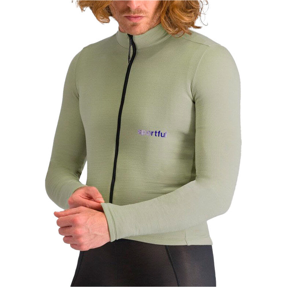 Sportful maillot manga larga hombre SUPERGIARA WOOL JERSEY vista frontal