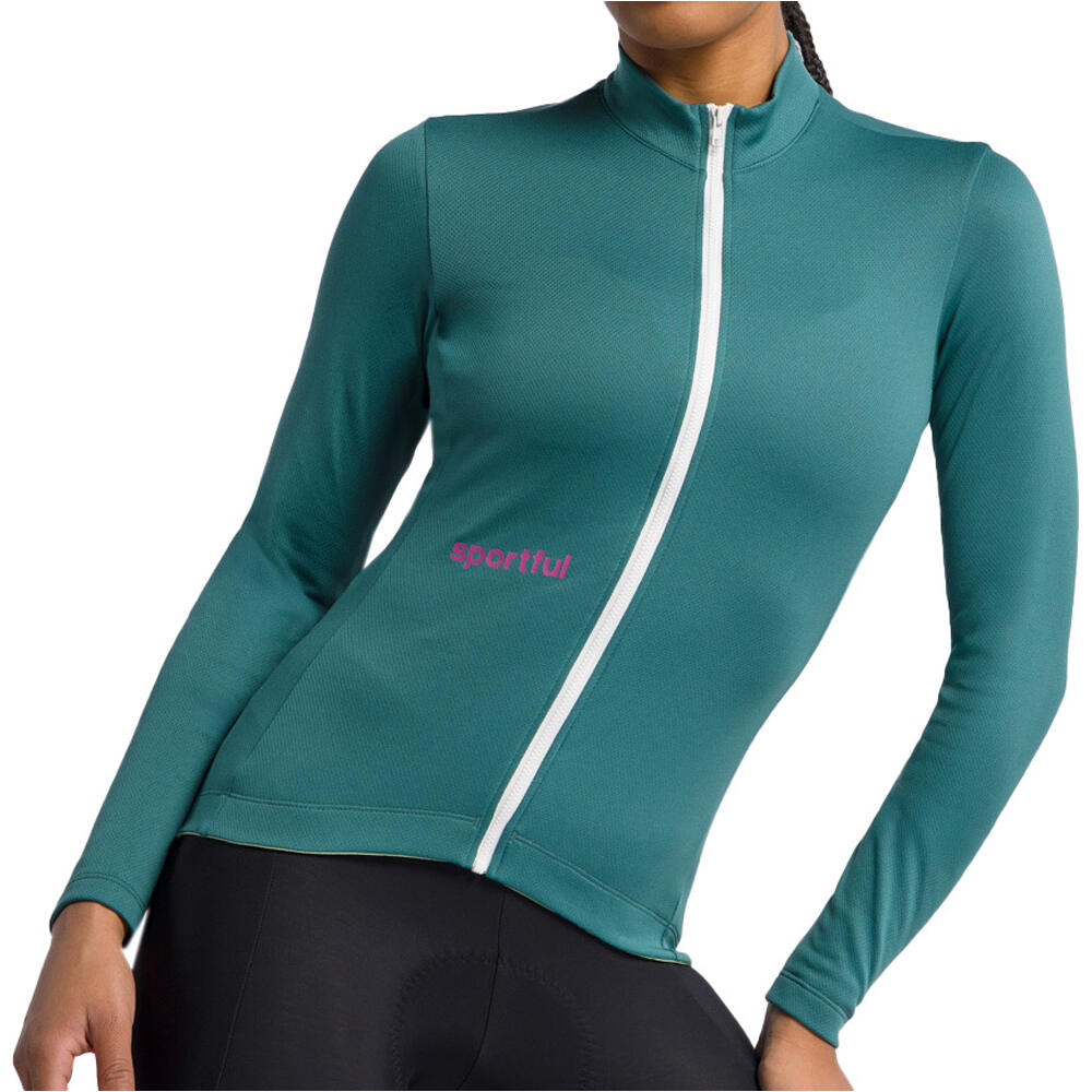 Sportful maillot manga larga mujer CLASSIC W THERMAL JERSEY vista frontal