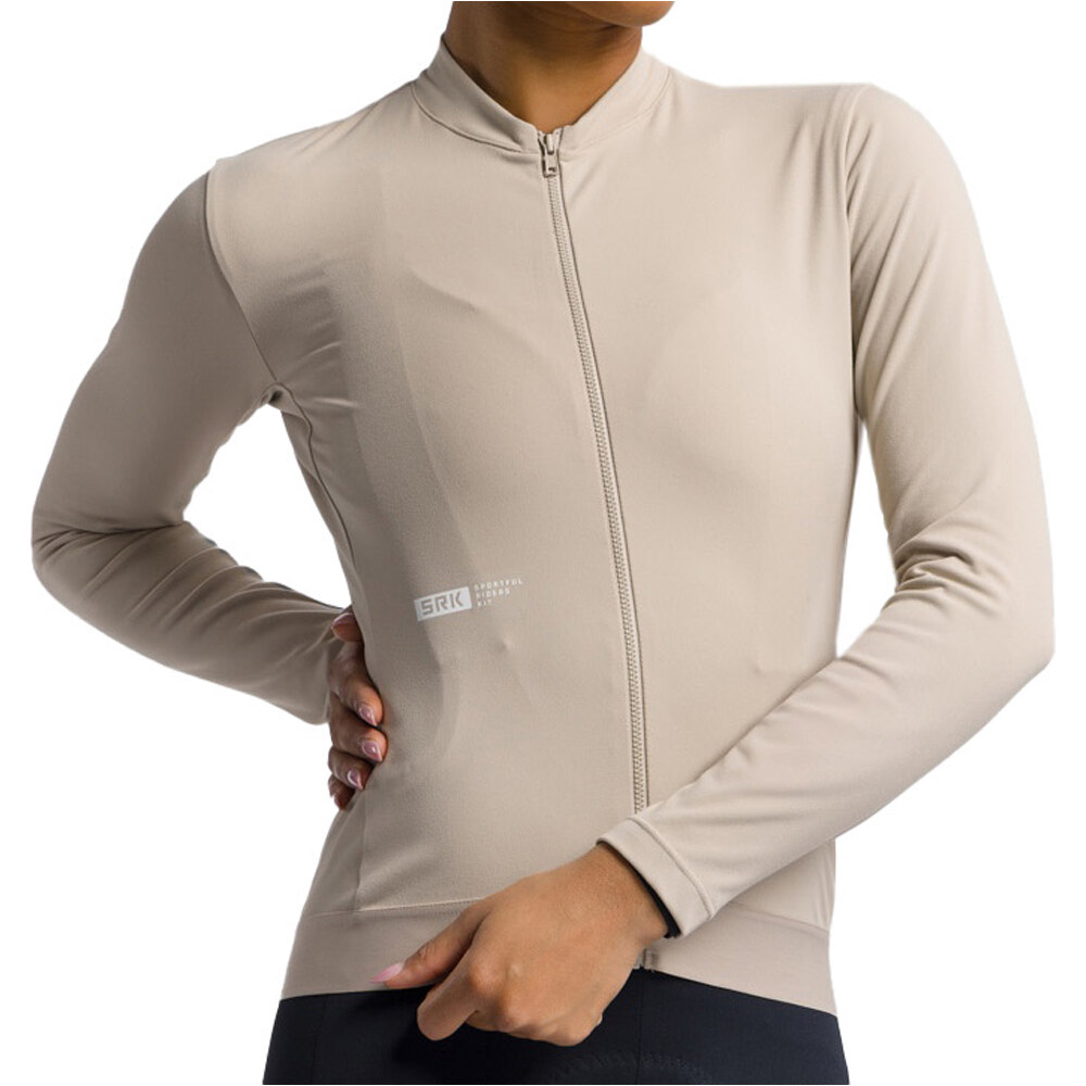 Sportful maillot manga larga mujer SRK 2 THERMAL W JERSEY vista detalle