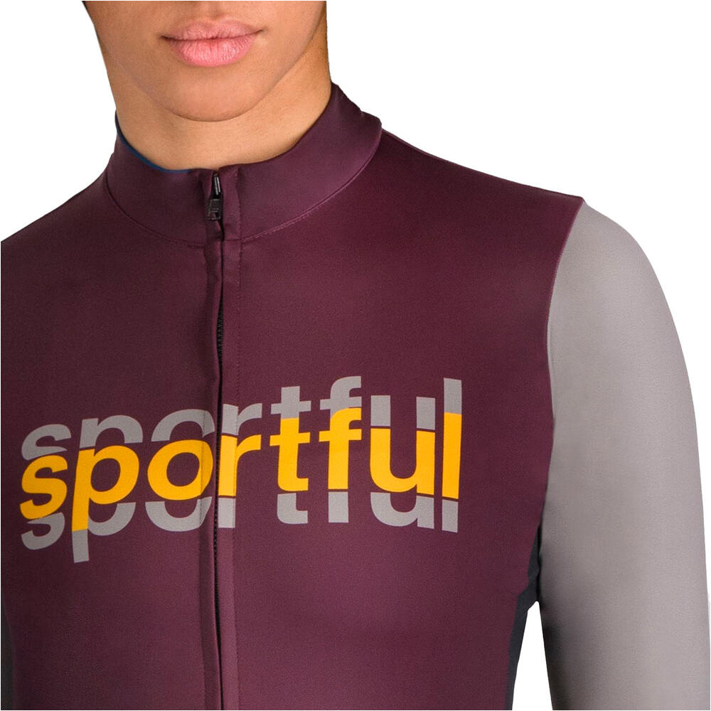 Sportful maillot manga larga mujer SUPERGIARA LOGO THERMAL W JERSEY vista trasera