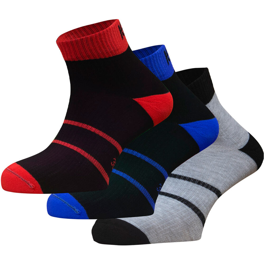 Sporthg calcetines running HG-KEA SHORT SOCKS PACK OF 3 PAIRS vista frontal