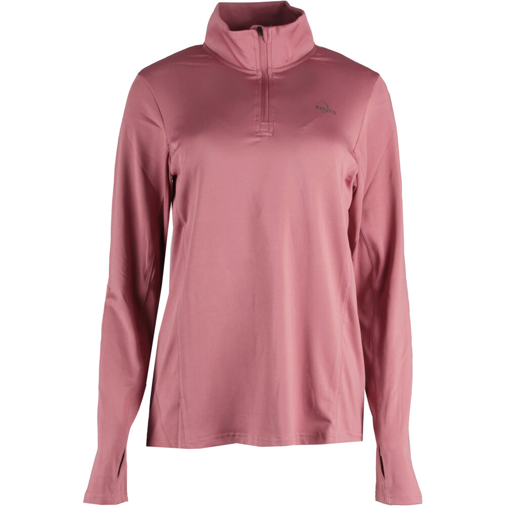 Spyro camiseta técnica manga larga mujer B-MASTER vista frontal