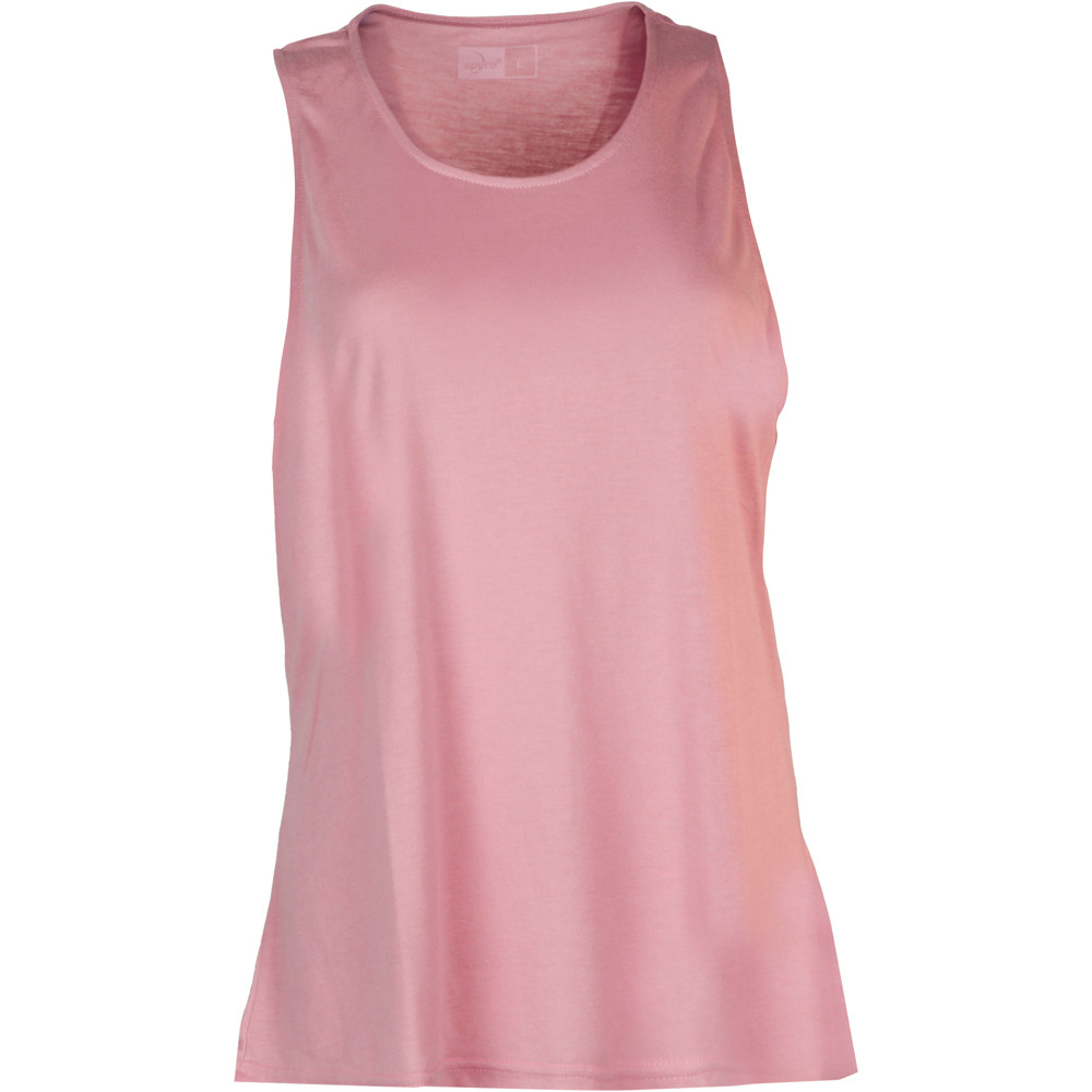 Spyro camiseta tirantes fitness mujer T-RAMA vista frontal
