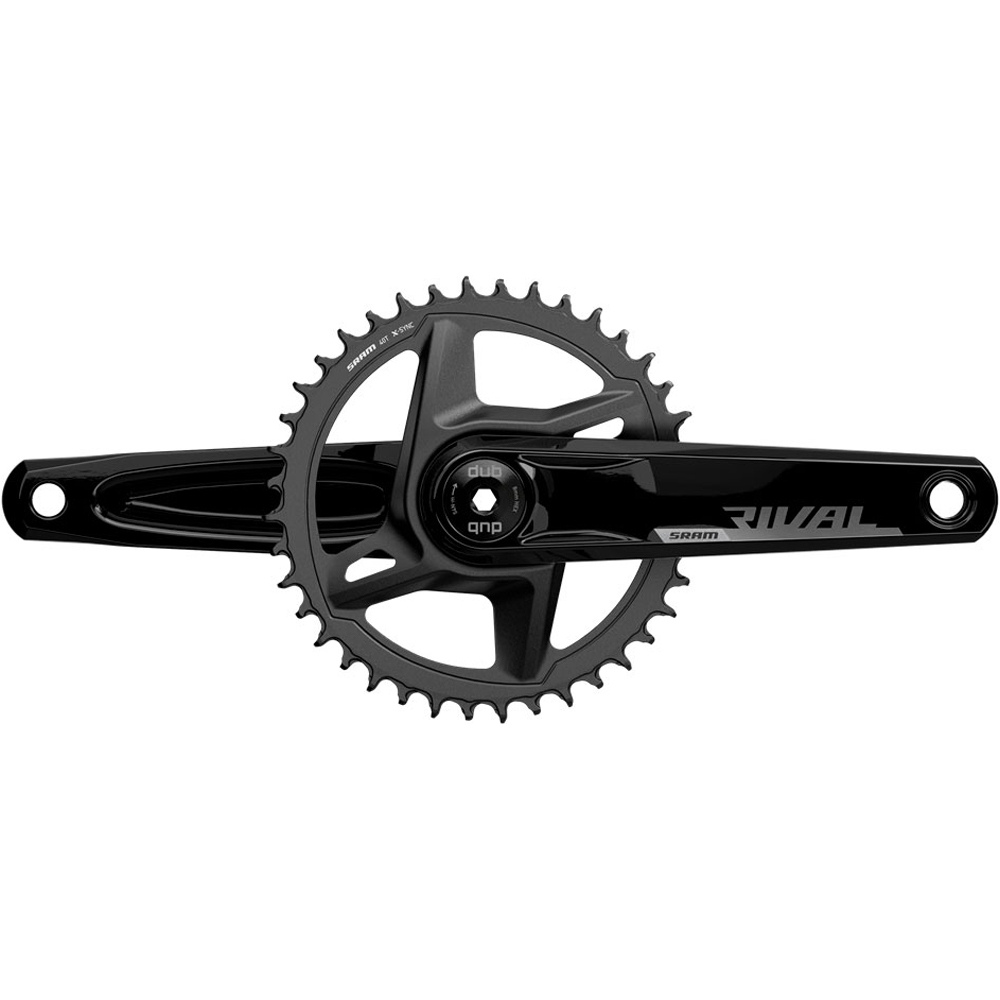 Sram bielas carretera BIELA RIVAL 1X WIDE AXS DUB 170 DM 40D vista frontal