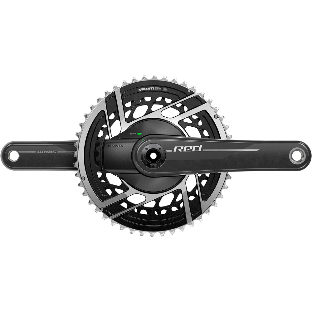Sram bielas carretera SRM BIELA POWER METER RED AXS DUB 170 48 vista frontal