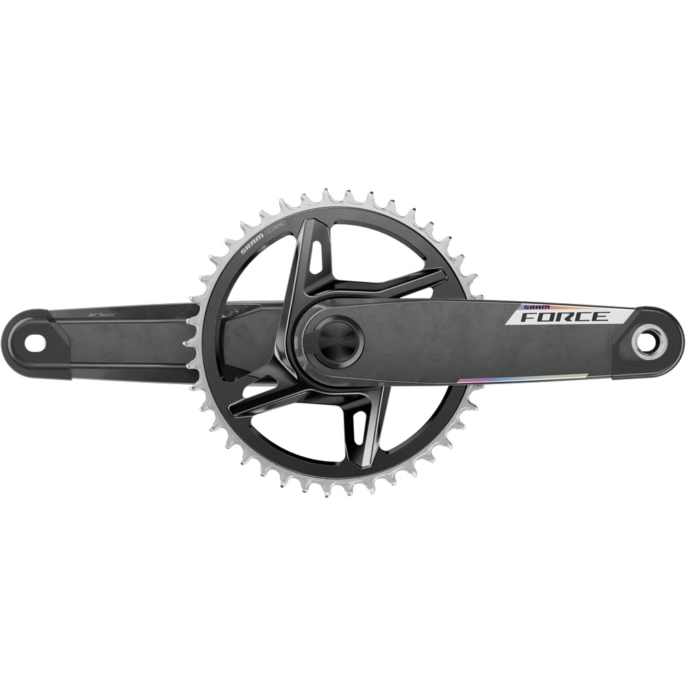 Sram bielas carretera SRM BIELAS FORCE 1 AXS XPLR DUB WIDE 170 DM 42D E1 vista frontal