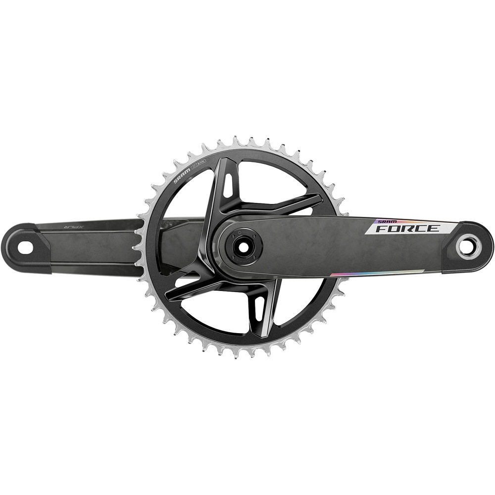 Sram bielas carretera SRM BIELAS FORCE 1 AXS XPLR DUB WIDE 172 vista frontal