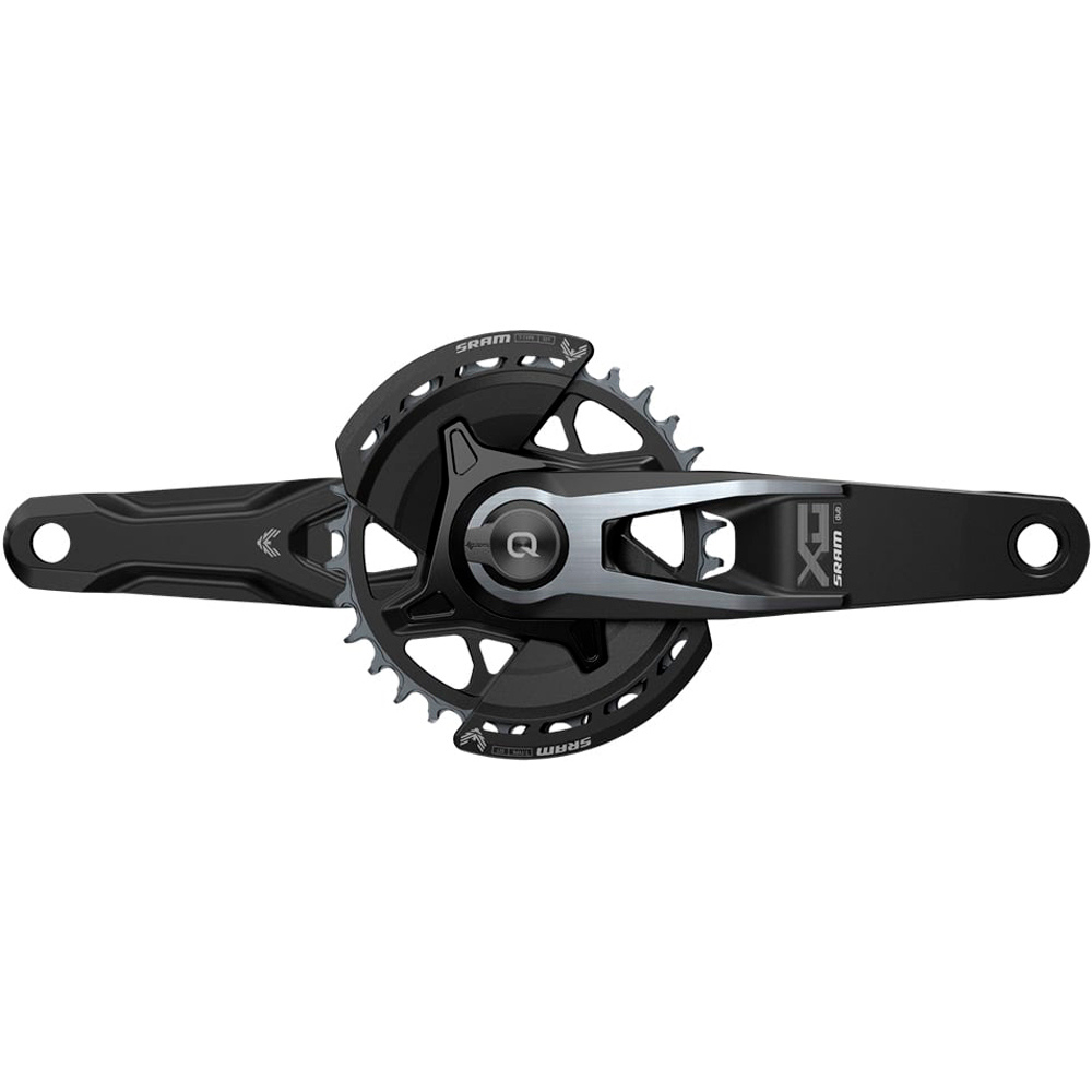 Sram bielas mtb SRM BIELA POWERMETER EJE X0 EAGLE T-TYPE Q174 CL55 DUB MTB W vista frontal