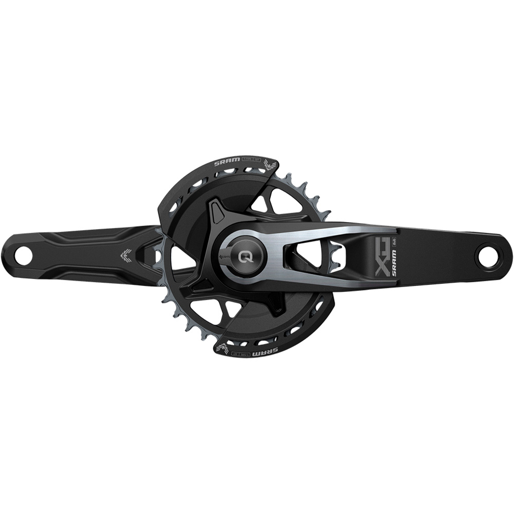 Sram bielas mtb SRM BIELA POWERMETER EJE X0 EAGLE T-TYPE vista frontal