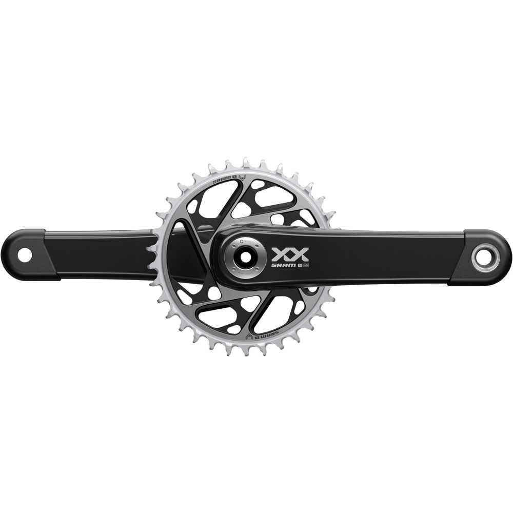 Sram bielas mtb SRM BIELA XXSL EAGLE T-TYPE Q168 CL55 DU vista frontal