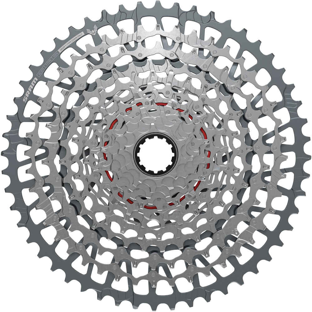 Sram cassette bicicleta carretera SRM CASSETTE XS-1275 (GX) T-TYPE EAGLE 12V 10-52 vista frontal