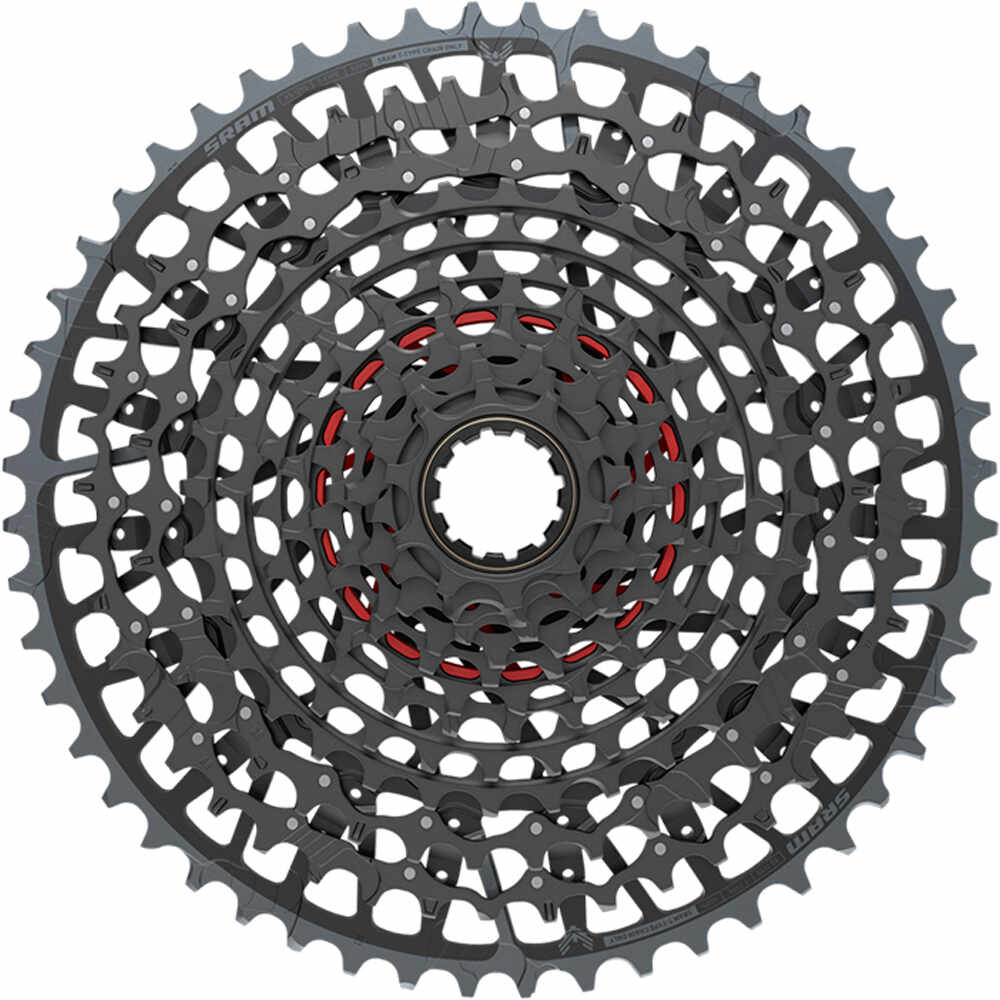 Sram cassette mtb CASSETTE XS-1295 X0 T-TYPE 12V 10-52 vista frontal