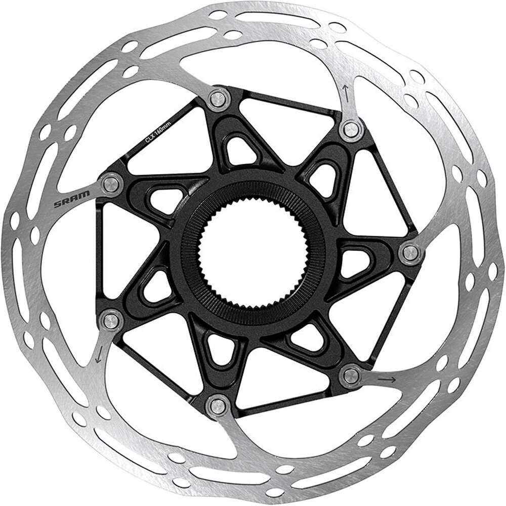 Sram frenos disco bicicleta SRM DISCO FRENO CENTERLINE 2PZ 140MM CENTERLOCK (BISELADO) ( vista frontal