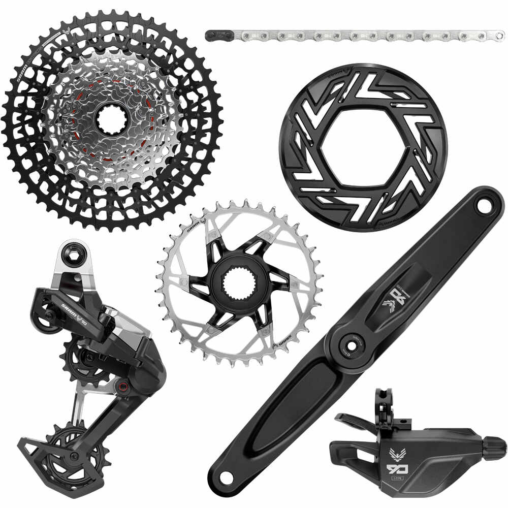 Sram grupo mtb SRM GRUPO EAGLE 90 EMTB SRAM/BROSE BOSCH 165 (CR T-TYPE 36T, vista frontal