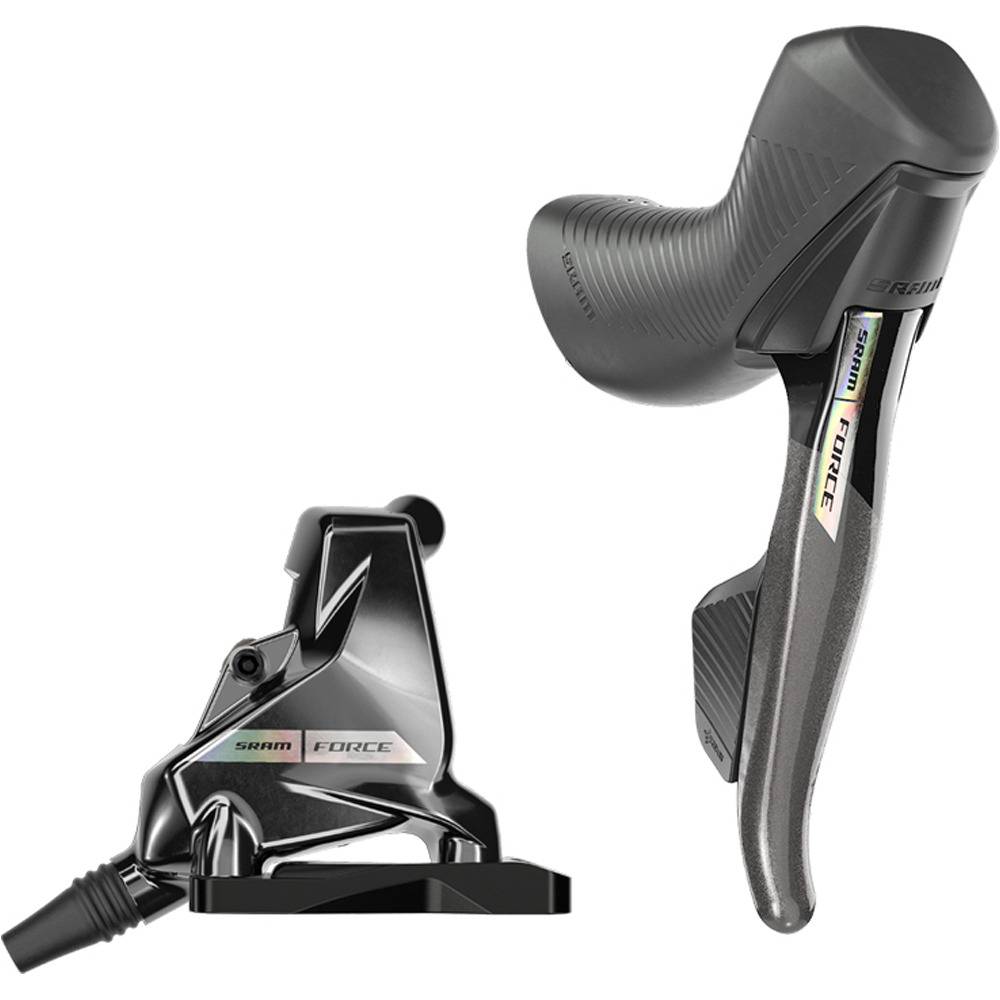 Sram juego manetas cambio/frenos bicicleta DOBLEMANDO FORCE AXS TRASERO/DERECHO vista frontal