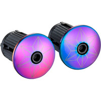 Supacaz cinta manillar CINTA BLING OIL SLICK + TAPONES OIL SLIC 01