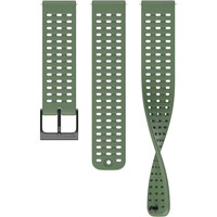 Suunto correas de relojes deportivos 22 ATH2 SILICONE STRAP FOREST GREEN S+M vista frontal