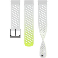 Suunto correas de relojes deportivos 22 ATH5 SILICONE STRAP CANARY WHITE S + vista frontal