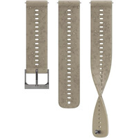 Suunto correas de relojes deportivos 22 ATH6 SILICONE STRAP GRAVEL GRAY S+M vista frontal