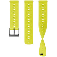 Suunto correas de relojes deportivos 22 ATH6 SILICONE STRAP LIME S+M vista frontal