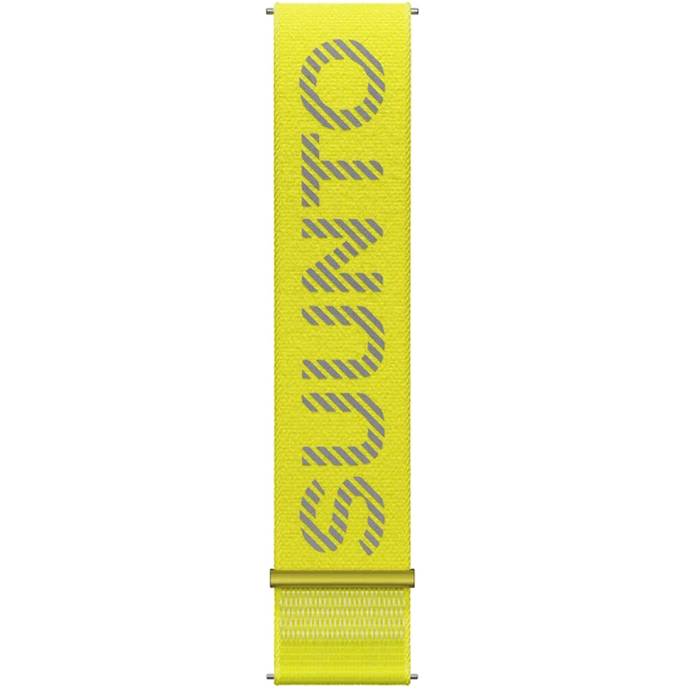 Suunto correas de relojes deportivos 22 ATH7 LOOP TEXTILE STRAP LIME S+M vista frontal