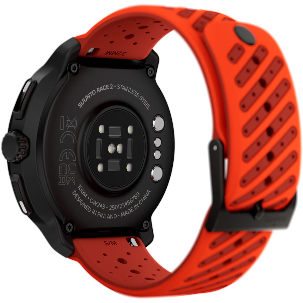 Suunto pulsómetros con gps SUUNTO RACE 2 CORAL ORANGE 01