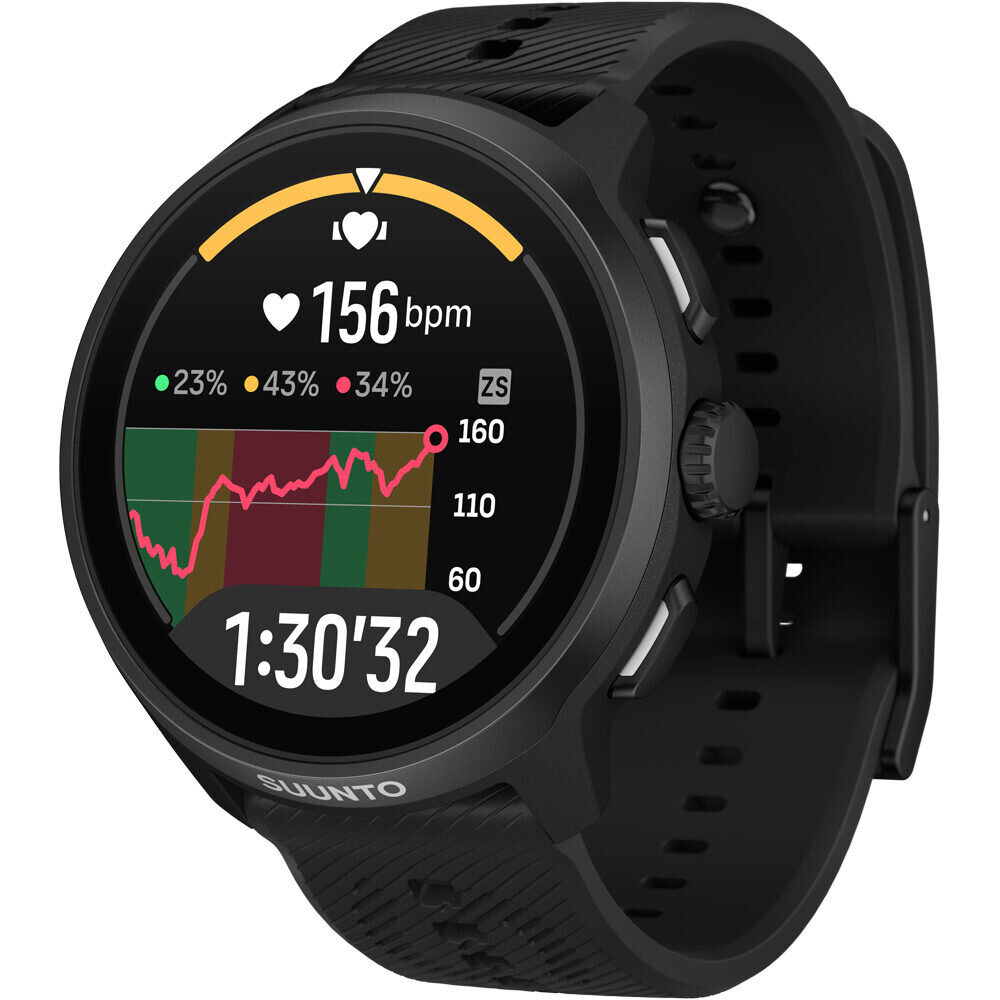 Suunto pulsómetros con gps SUUNTO RUN 2 ALL BLACK 12